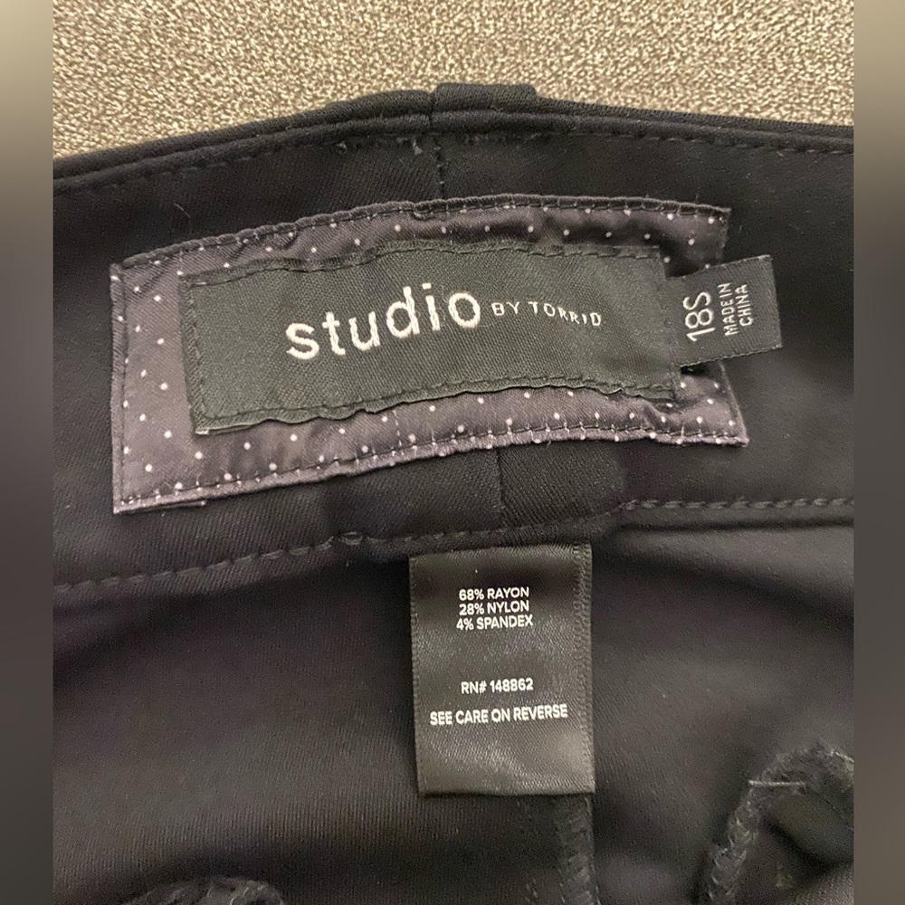 Torrid Studio Black Pants - Picture 5 of 7